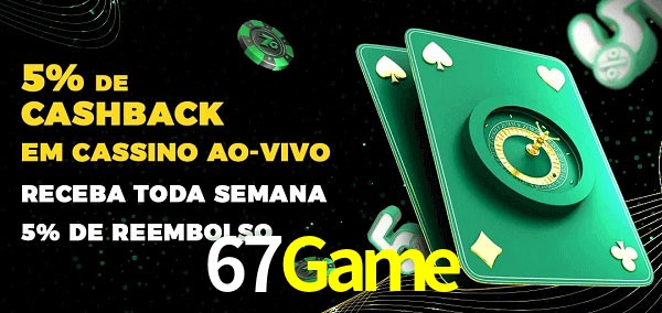 Promoções do cassino ao Vivo 67Game